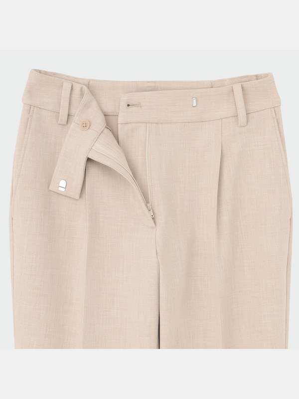 PLUS STYLE テーパードパンツ（ウォームリザーブ）