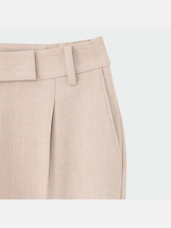 PLUS STYLE テーパードパンツ（ウォームリザーブ）