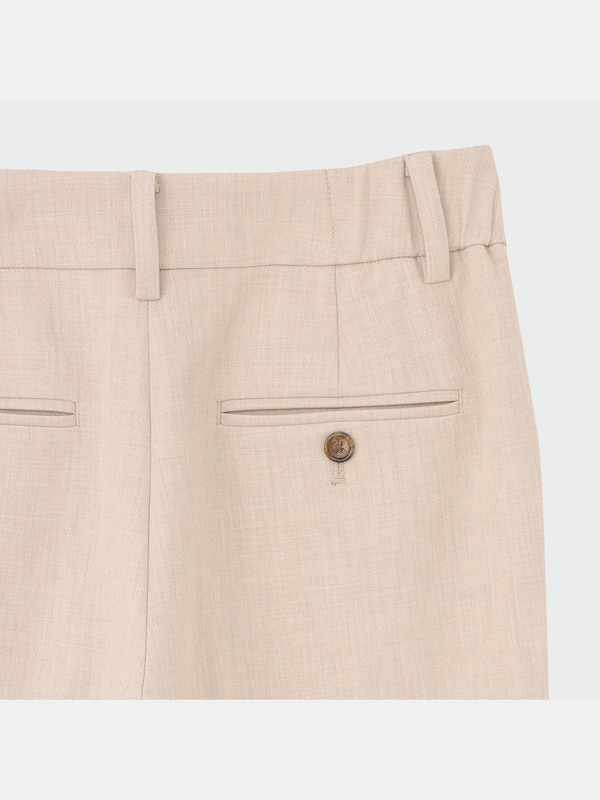 PLUS STYLE テーパードパンツ（ウォームリザーブ）