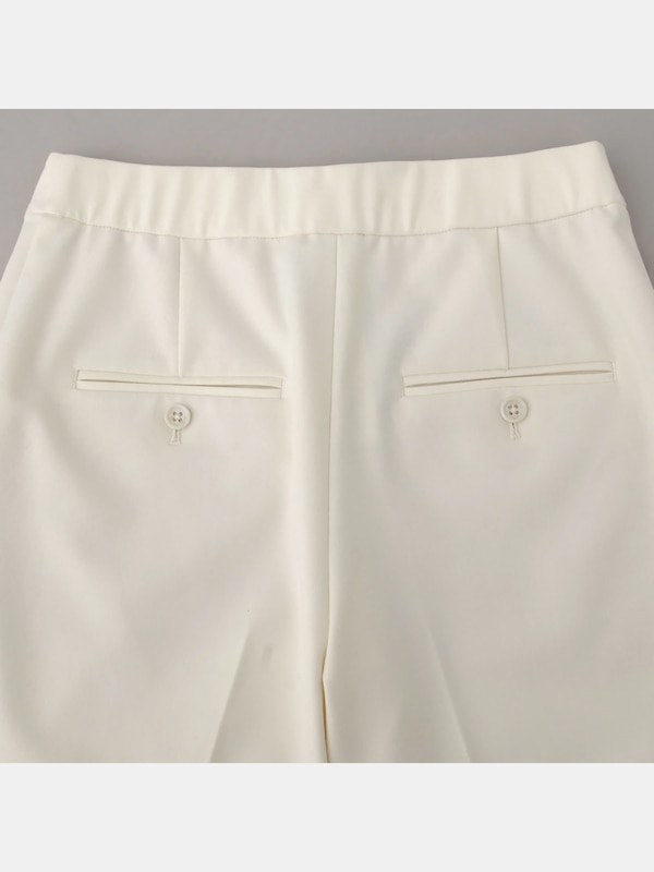 ブラッシュドバックストレートパンツ