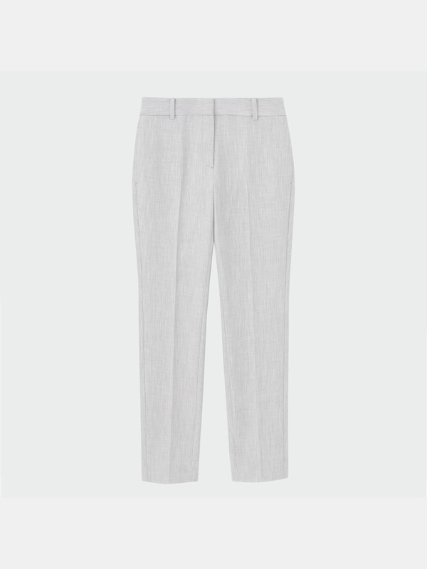 【丈長め】PLUS STYLE スティックパンツ（ウールブレンドウォームリザーブ）