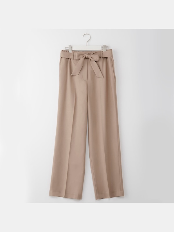 ウールブレンドイージーパンツ