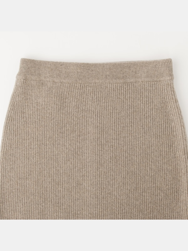 プレシャスウールリブスカート