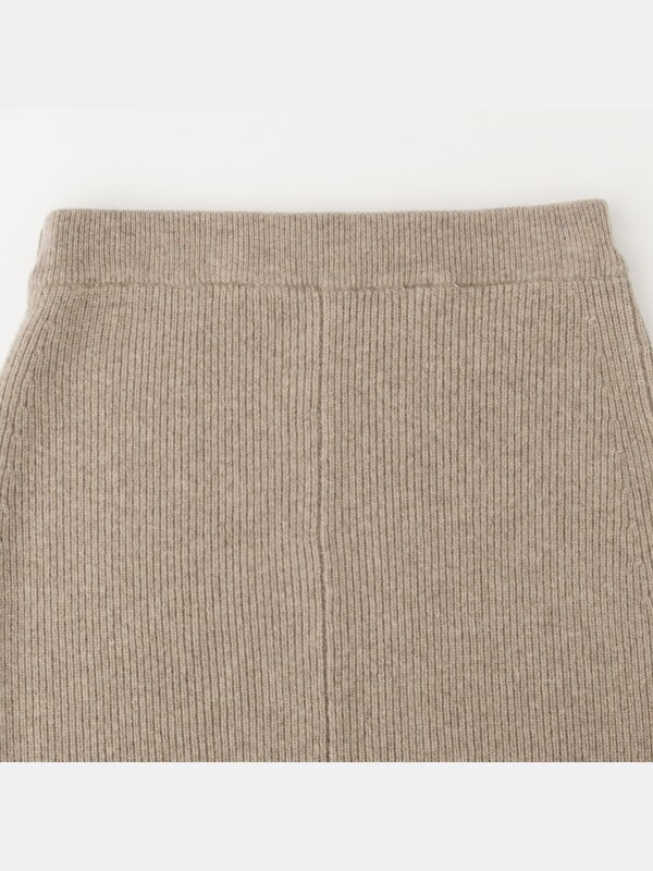 プレシャスウールリブスカート