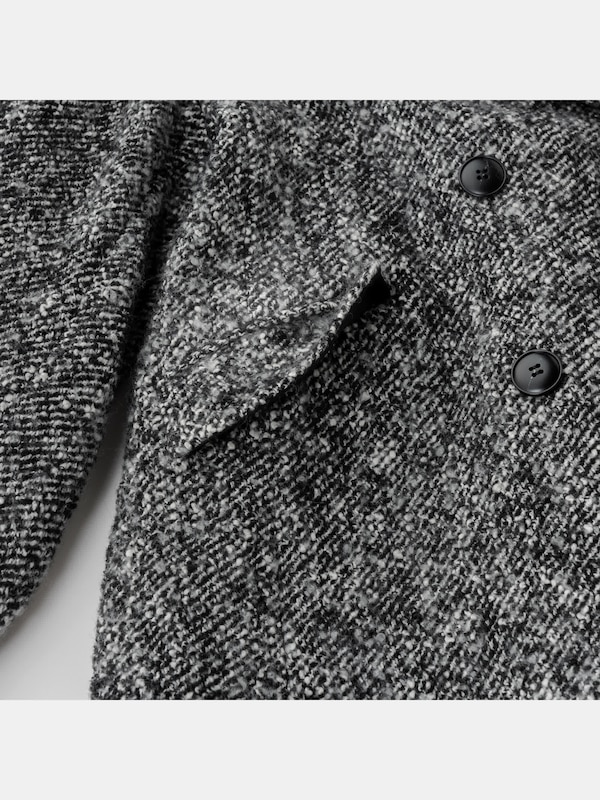 ツイードハーフコート