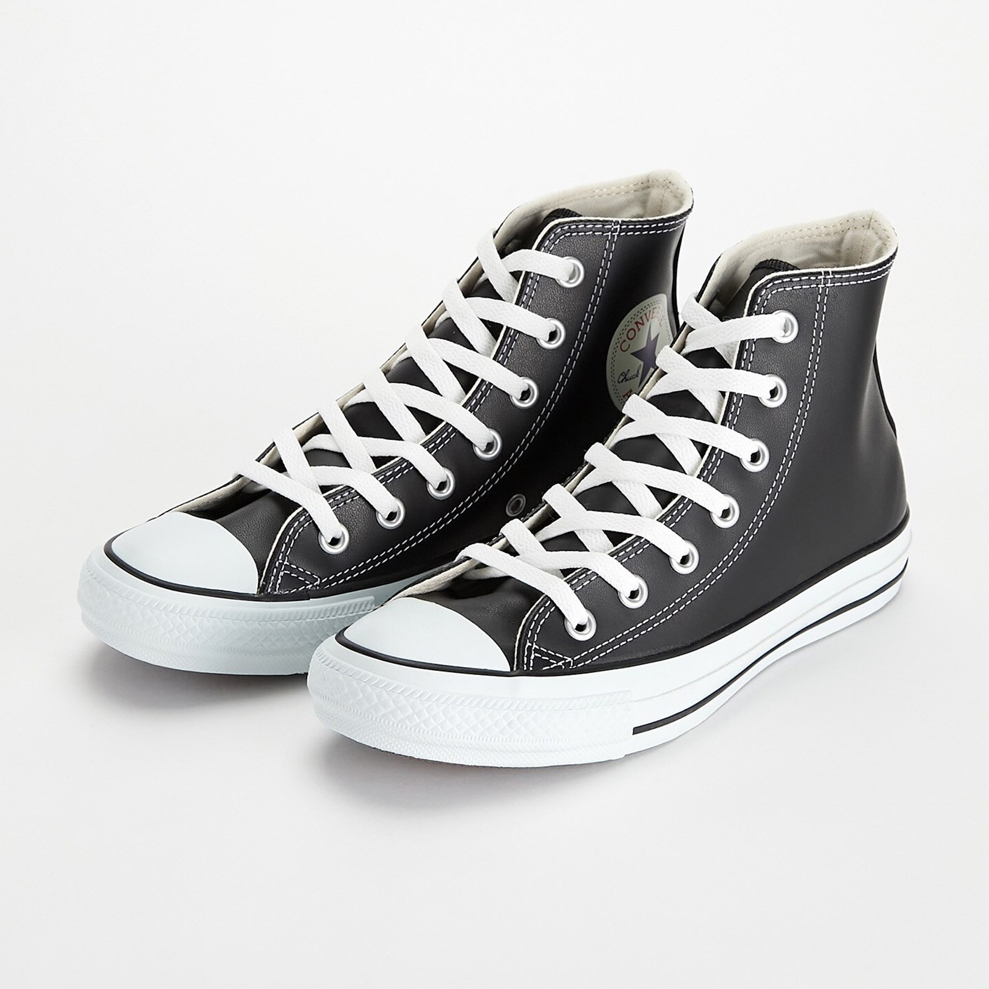 【ct70】CONVERSE ハイカットスニーカーブラック→275状態