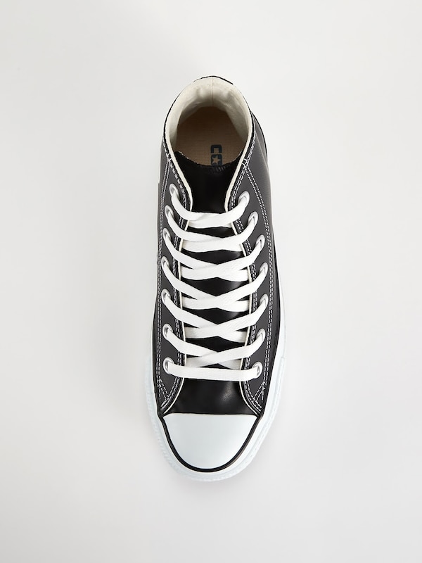 【CONVERSE】レザーハイカットスニーカー