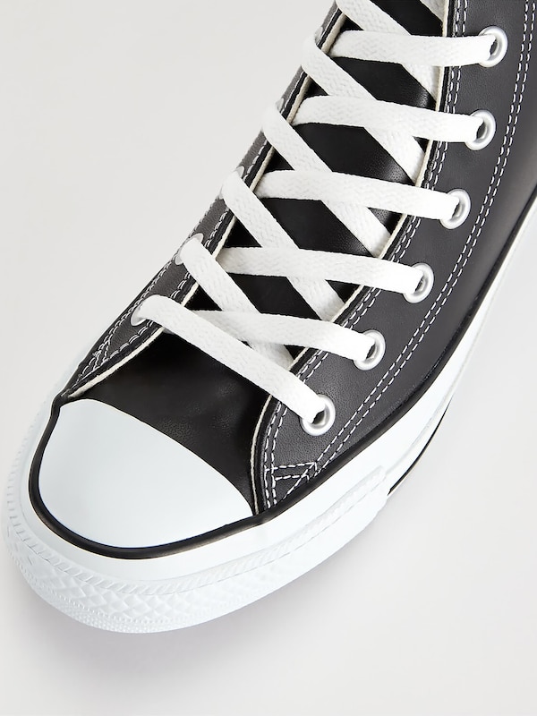 【CONVERSE】レザーハイカットスニーカー