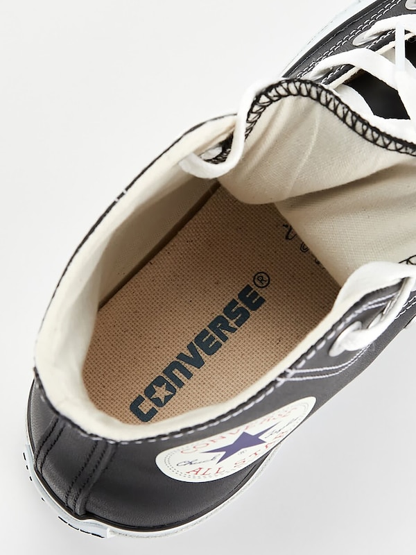 【CONVERSE】レ  ザーハイカットスニーカー