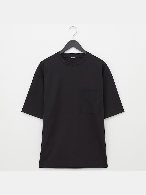 ストレッチポンチオーバーサイズTシャツ