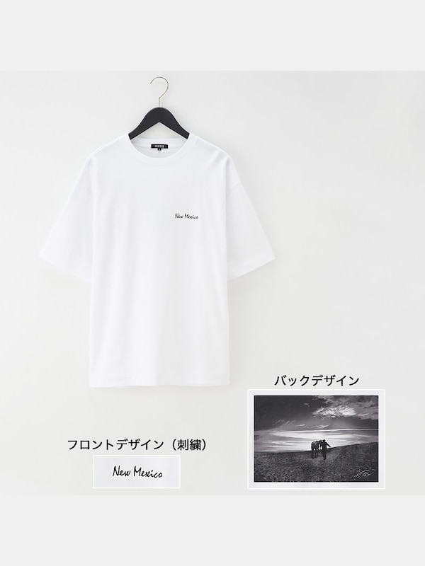 PLST(プラステ)公式 | コットンテンジクコラボレーションフォトTシャツ 
