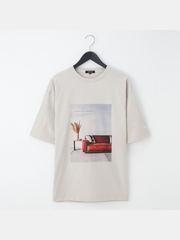 【ACTUS】コットンテンジクコラボレーションフォトTシャツ