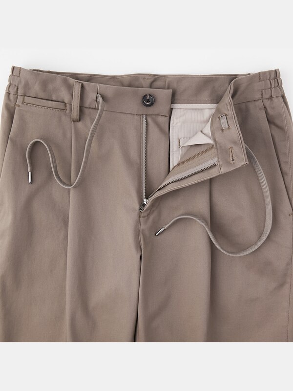 コットンサテンサロンパンツ