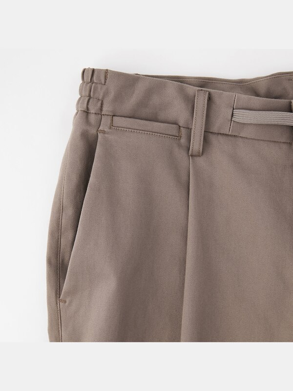 コットンサテンサロンパンツ