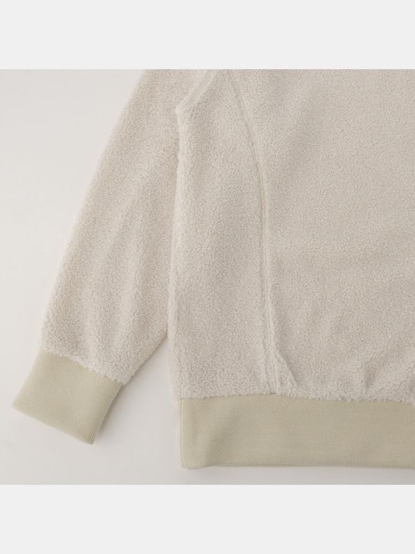 ボアフリースプルオーバー