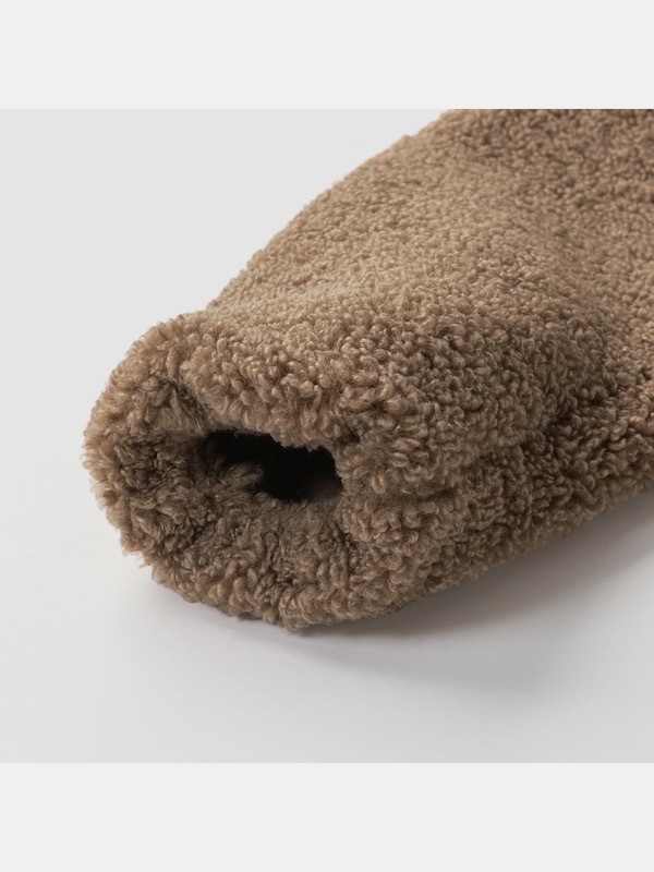 ボアフリースノーカラーカーディガン