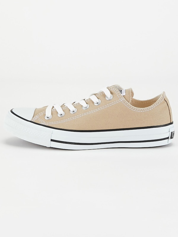 【CONVERSE】CANVAS ALL STAR OX スニーカー（ベージュ）