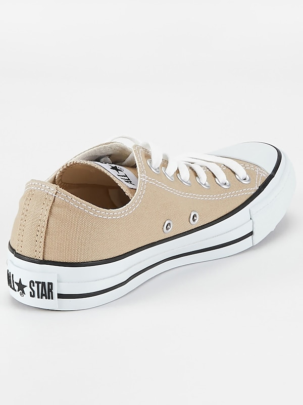 【CONVERSE】CANVAS ALL STAR OX スニーカー（ベージュ）