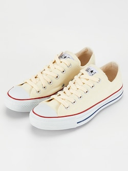 【CONVERSE】CANVAS ALL STAR OX スニーカー（ホワイト）