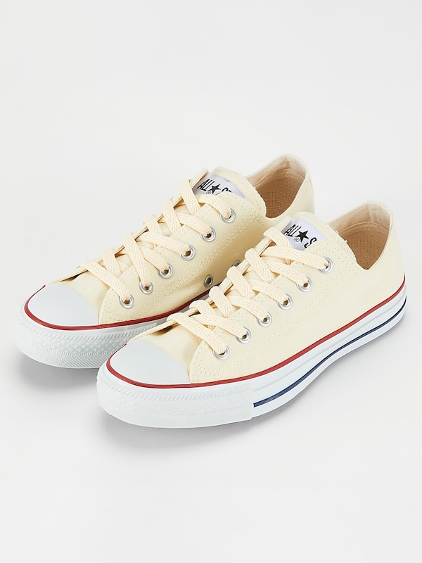【CONVERSE】CANVAS ALL STAR OX スニーカー（ホワイト）