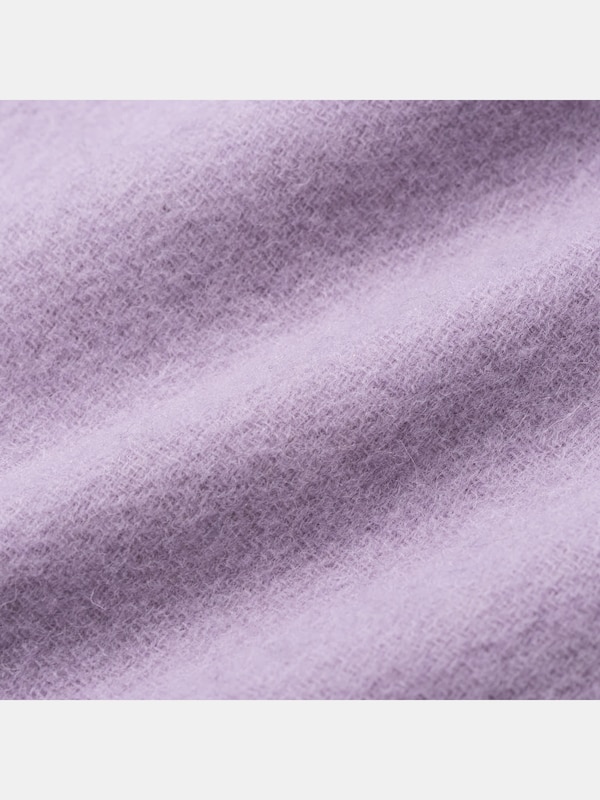 【PLST限定】LANACUMAS ウールリバーシブルストール