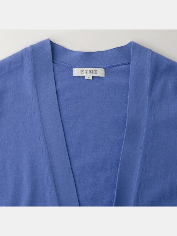 クールタッチコットンロングカーディガン（接��触冷感/UVカット機能）