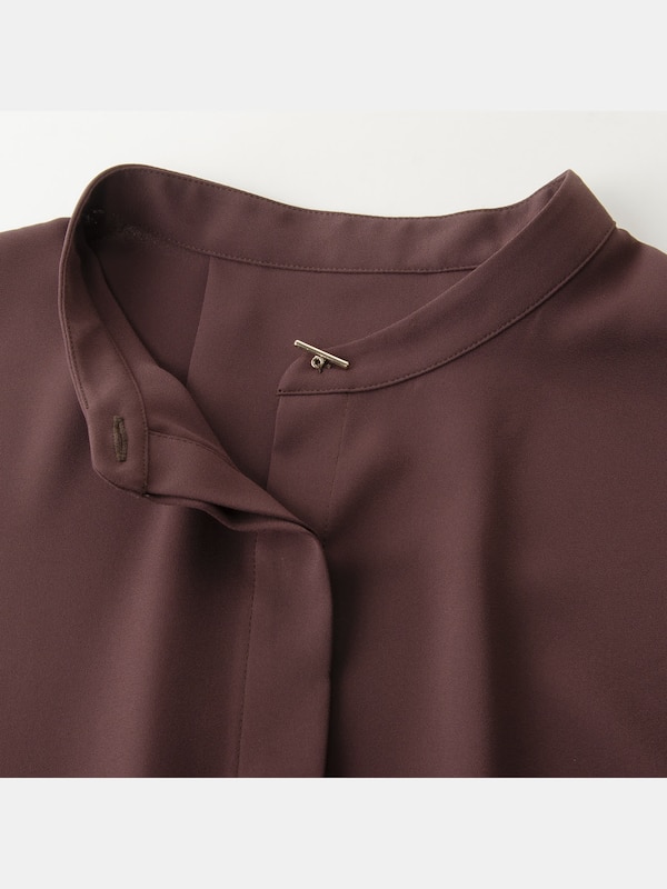 パーツネックブラウス