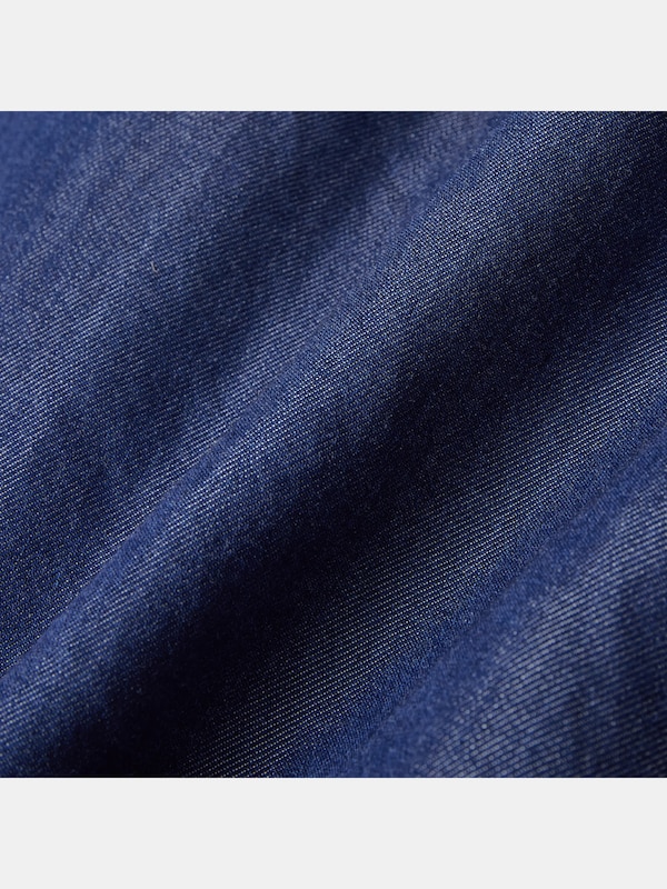 ライトデニムオーバーサイズシャツ （半袖）