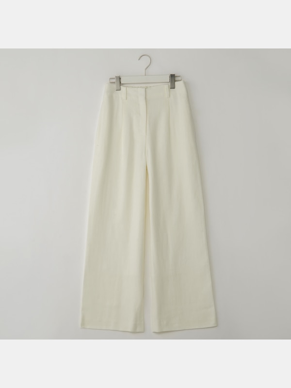 リネンラミーワイドパンツ