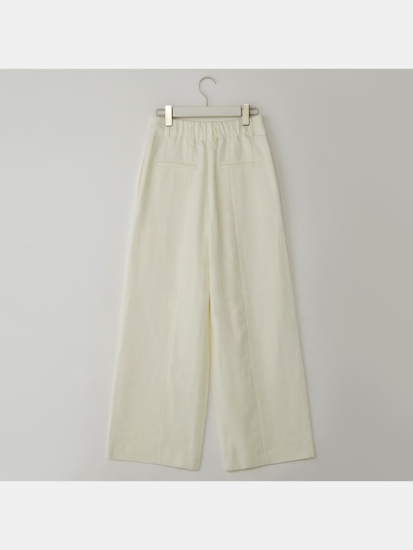 リネンラミーワイドパンツ
