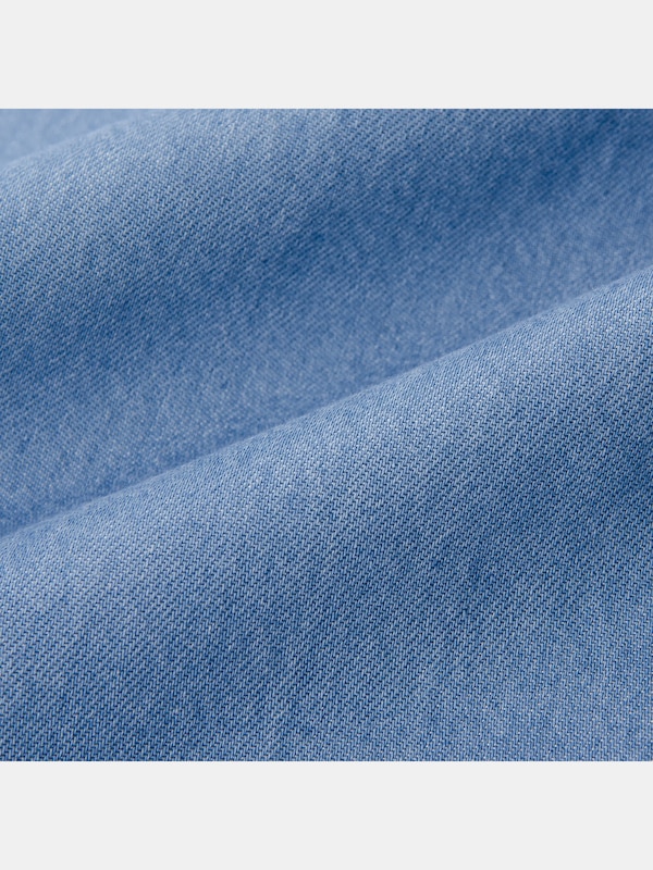 ライトデニムワイドレッグパンツ