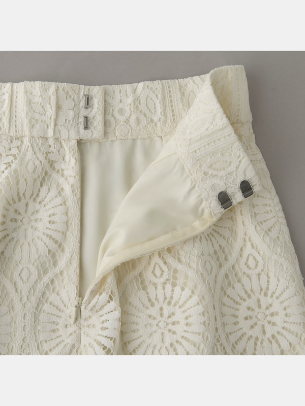 コードレースナローロングスカート