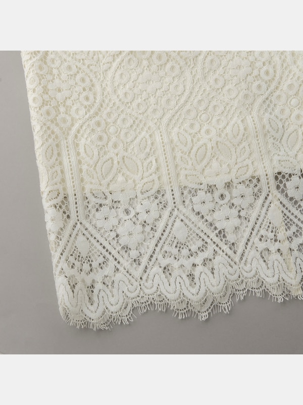 コードレースナローロングスカート