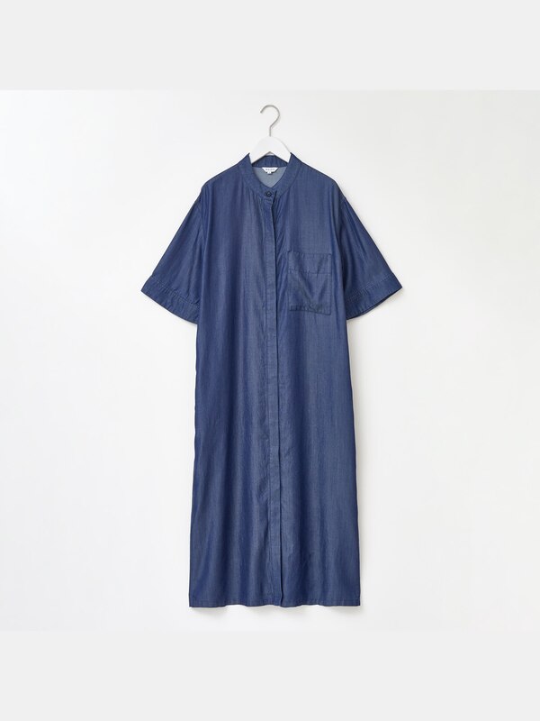 ライトデニムワンピース （半袖）