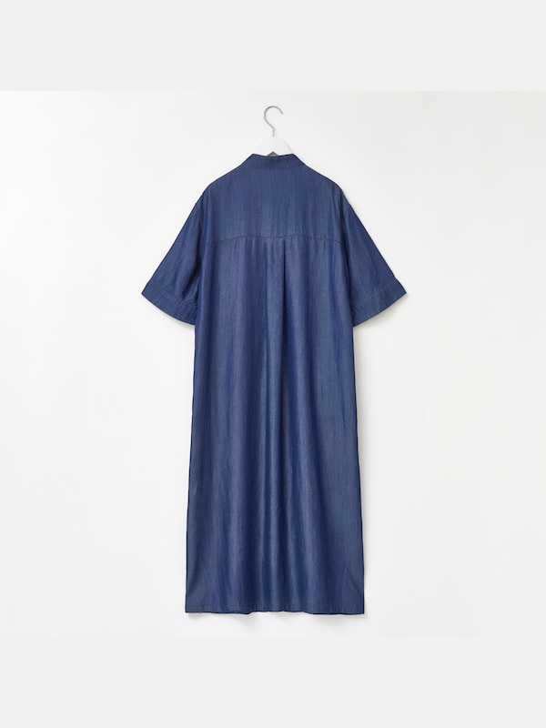 ライトデニムワンピース （半袖）