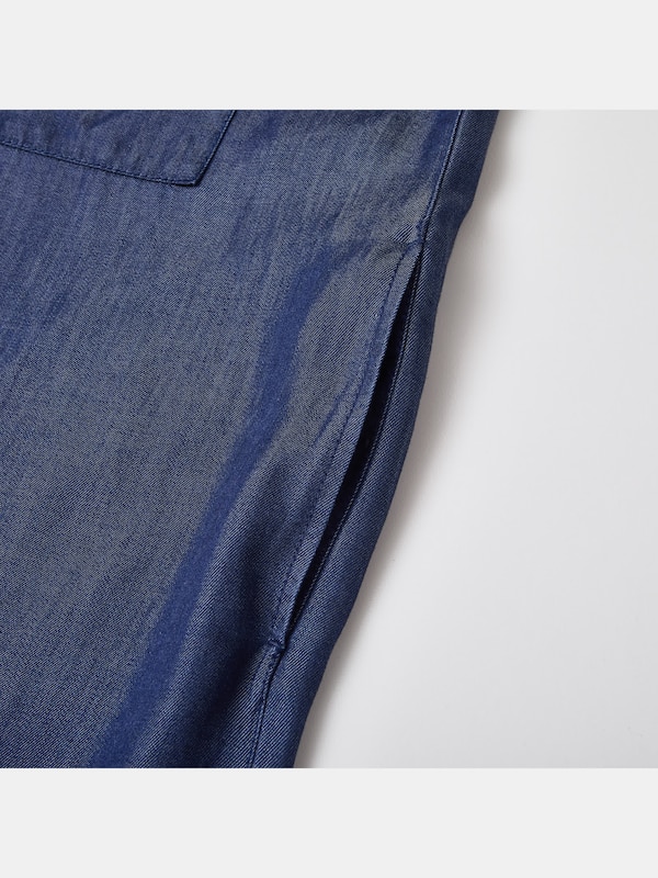 ライトデニムワンピース （半袖）