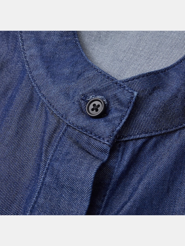 ライトデニムワンピース （半袖）