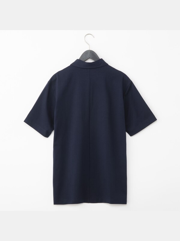 ストレッチコットンブレンドポロシャツ