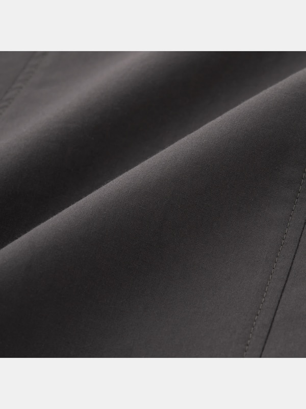 コットンランタンスリーブブラウス（長袖）