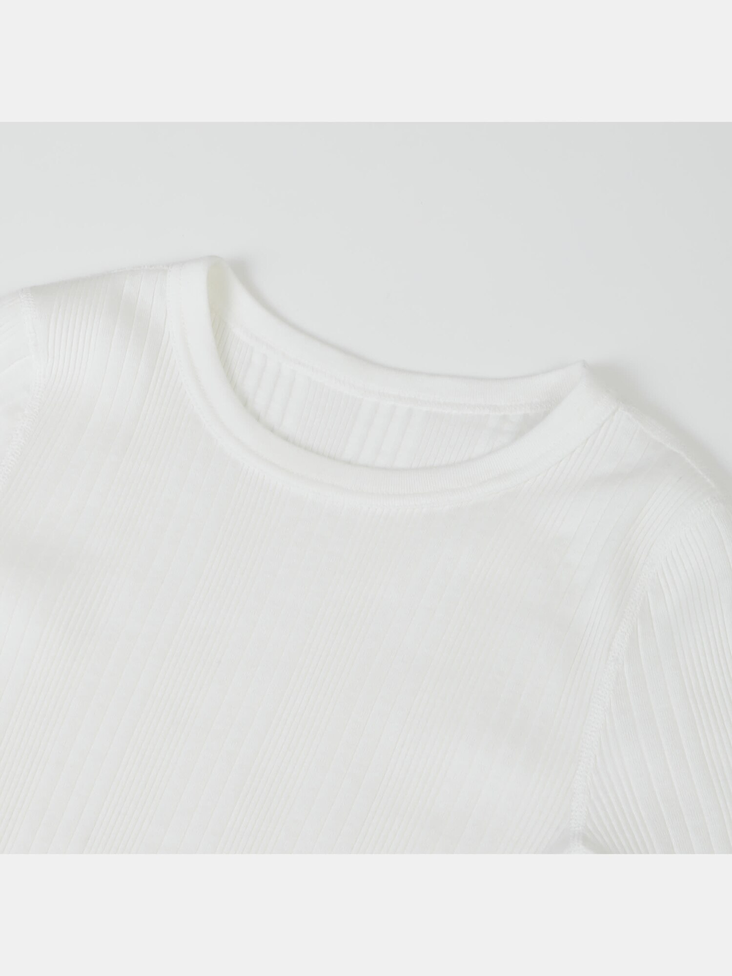 PLST(プラステ)公式 | クルーネックランダムリブTシャツ（半袖）