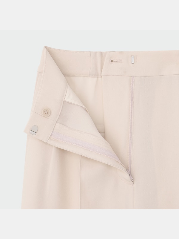 ツイルタックワイドパンツ