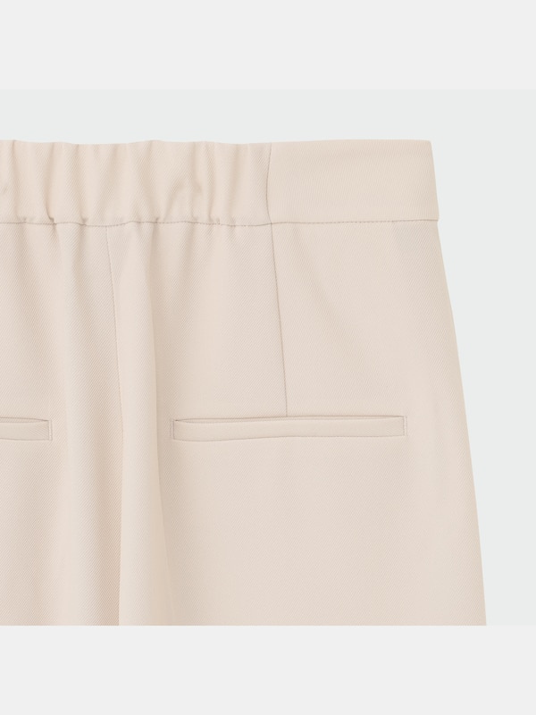 ツイルタックワイドパンツ