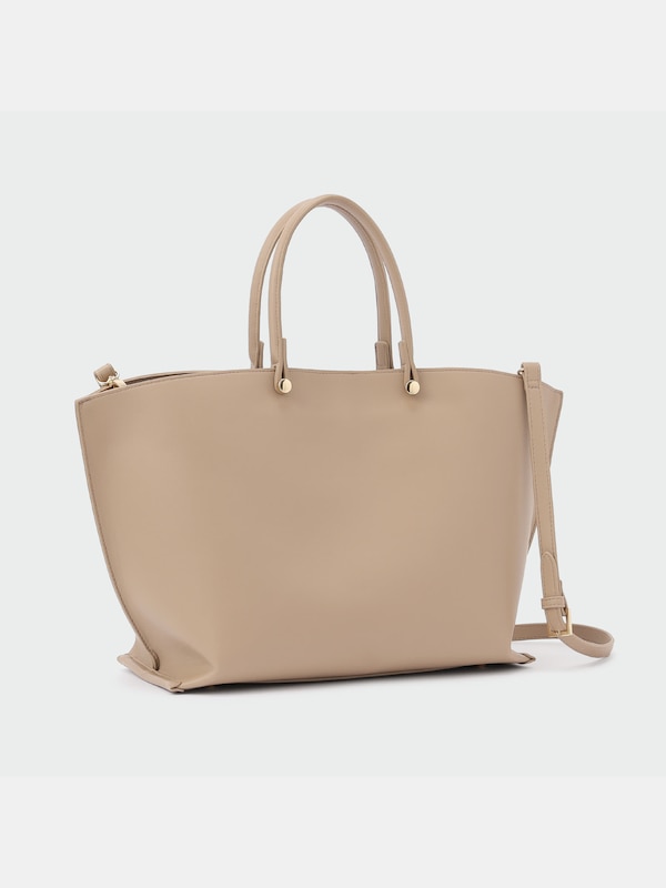 フェイクレザー2WAYトート