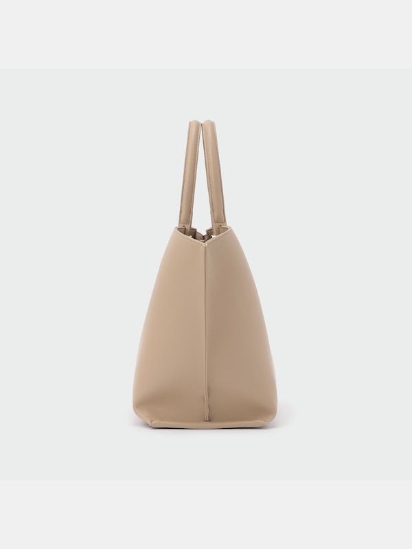 フェイクレザー2WAYトート