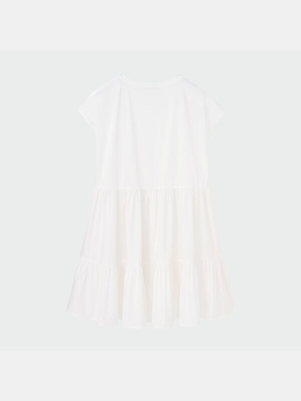 グロスジャージーティアードフレンチスリーブTシャツ