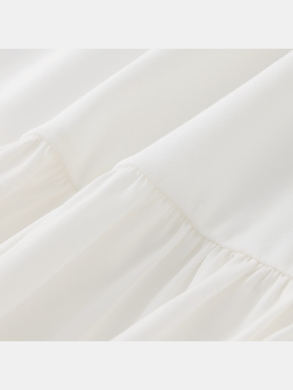 グロスジャージーティアードフレンチスリーブTシャツ