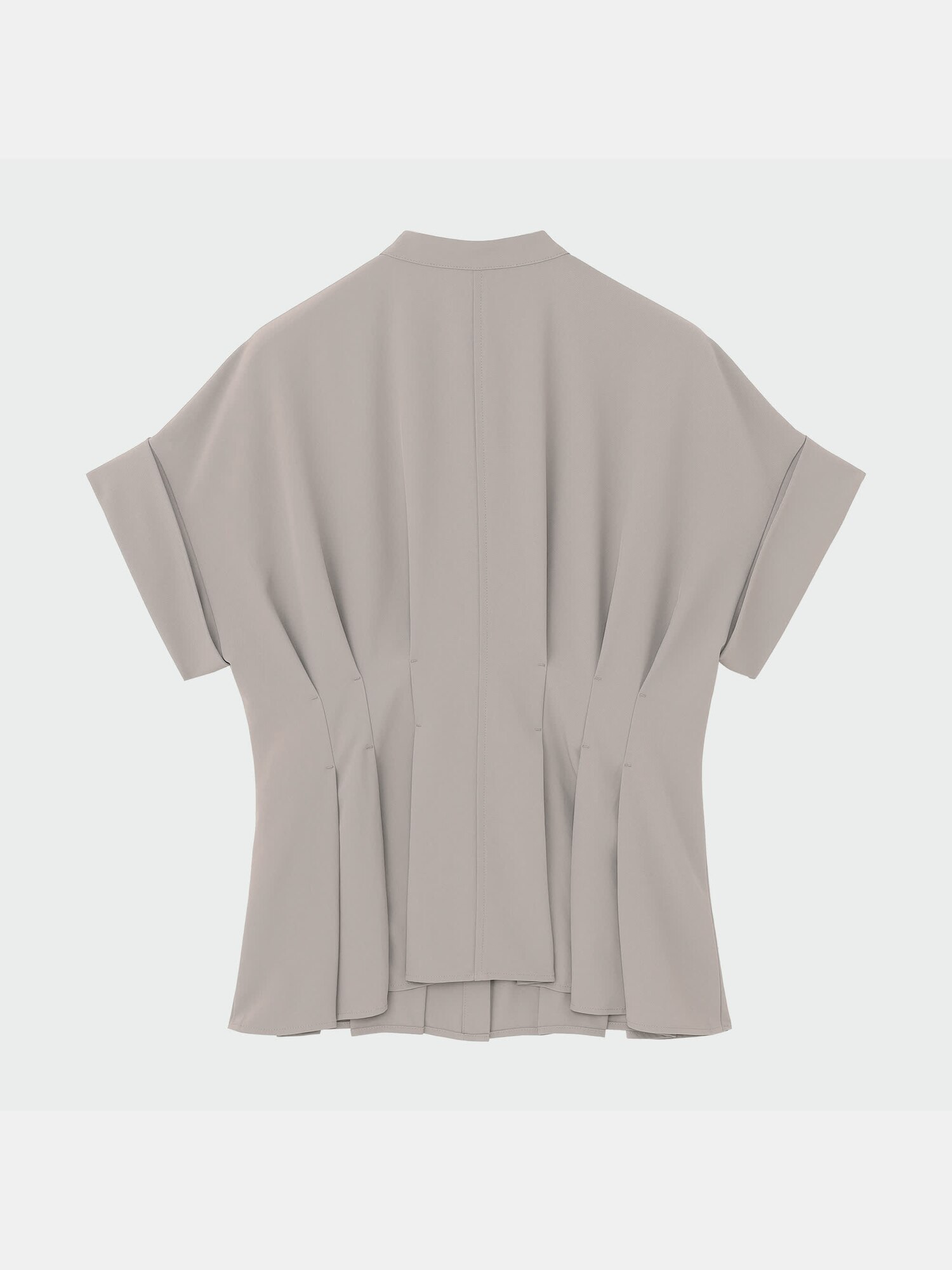 PLST(プラステ)公式 | トリアセウエストタックブラウス（半袖）