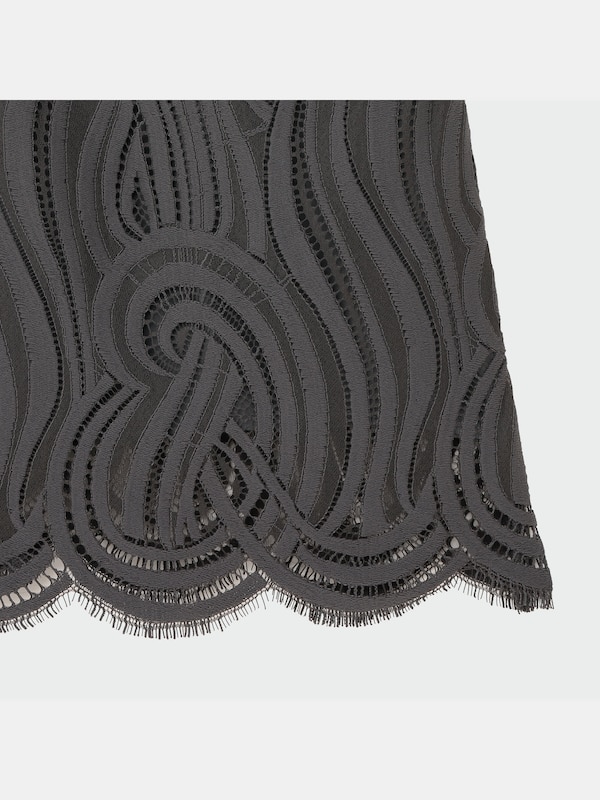 ラインレースナロースカート