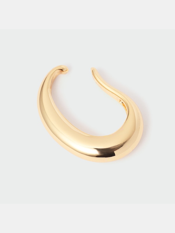 フェイクパールコンビイヤーカフ