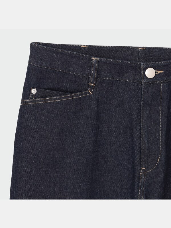 ワイドテーパードジーンズ